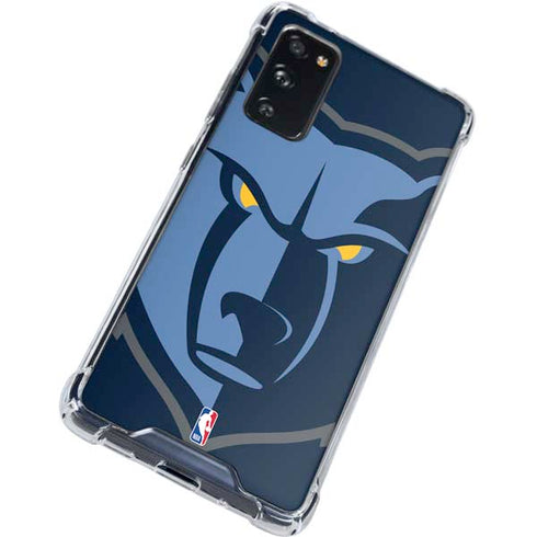 NBA Memphis Grizzlies Large Logo Galaxy S20 FE Clear Case